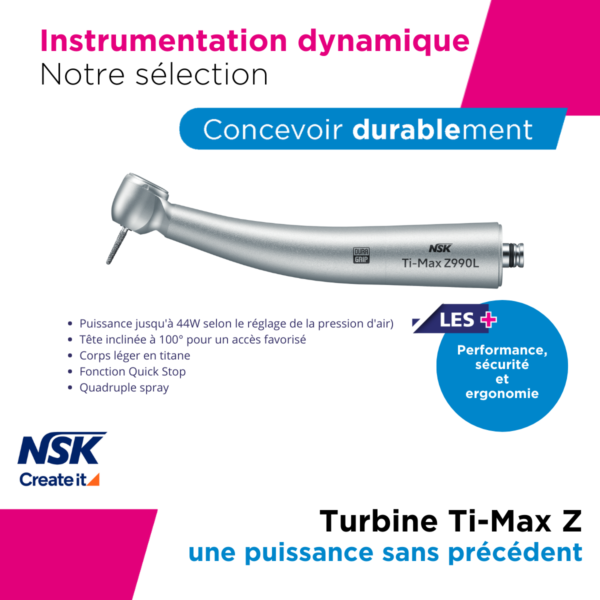 Offre pack instruments NSK 2