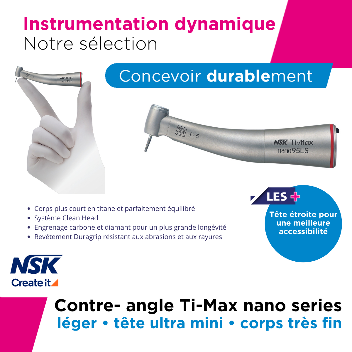 Offre pack instruments NSK 3